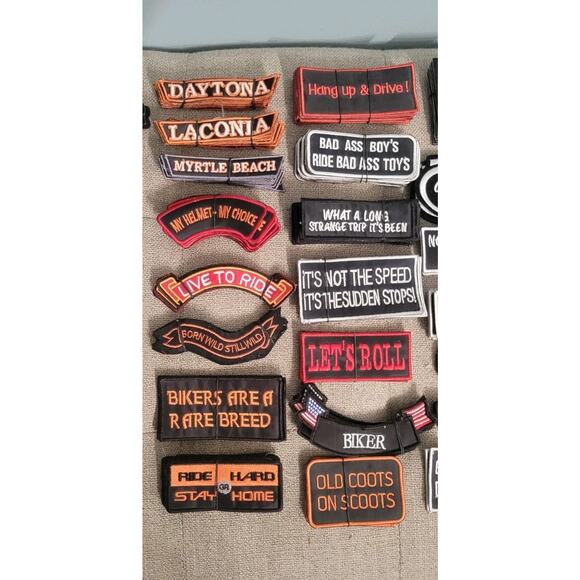 Biker Patch Lot – Pick Any 10 – Funny Adult Motorcycle Patches Iron-On Sew On - Picture 4 of 6